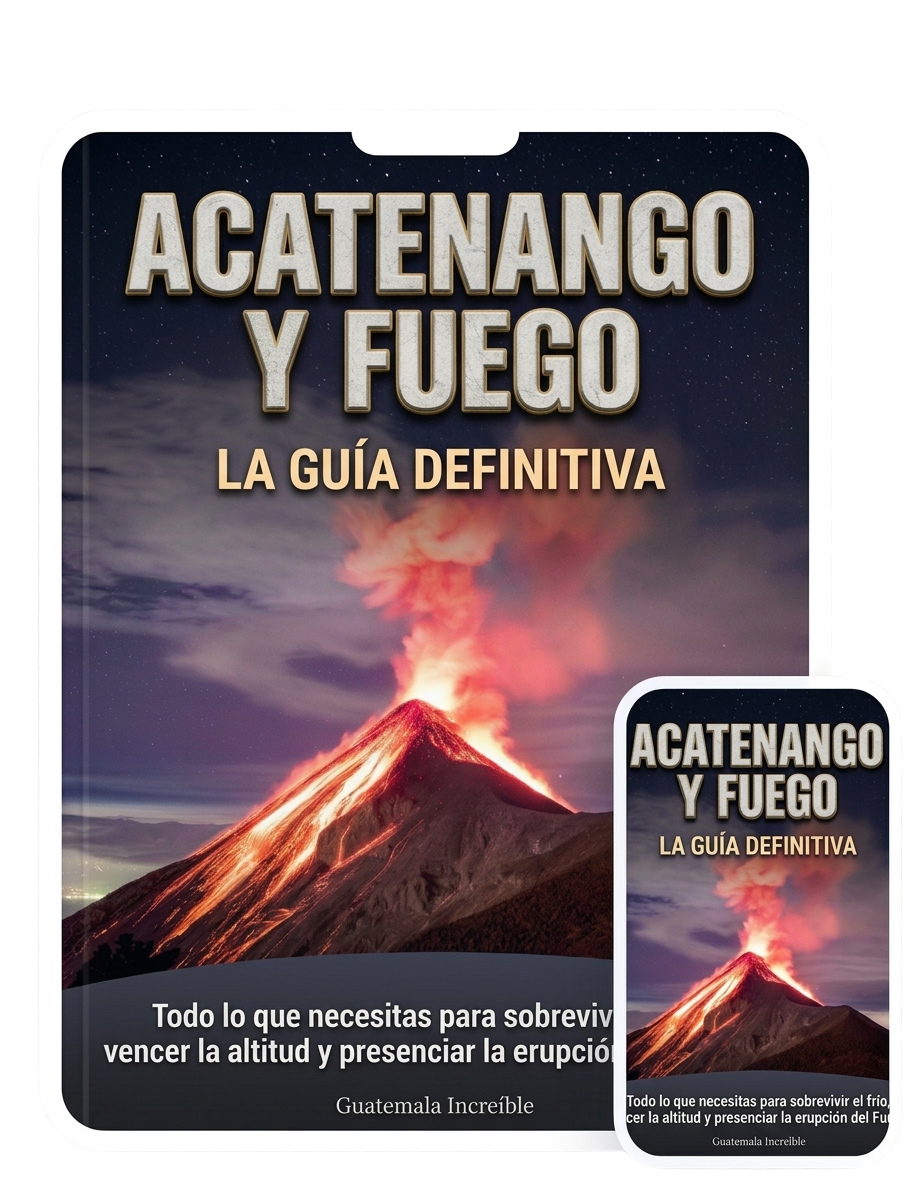 Portada del ebook Acatenango & Fuego: La guía digital definitiva de preparación del aventurero en tablet